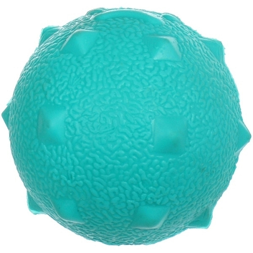 Игрушка - мячик для собак средних, мелких и крупных пород ИГРУЛИК для Бро, лапки, цвет голубой, d-6см (лейбл)_5