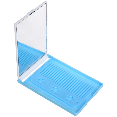 Расческа с зеркалом в наборе детские МИМИШКИ, единорог, цвет мятный, 117,8см _3