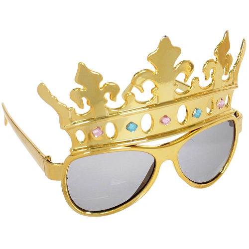 Очки карнавальные Король 14,210,9 см, микс_8