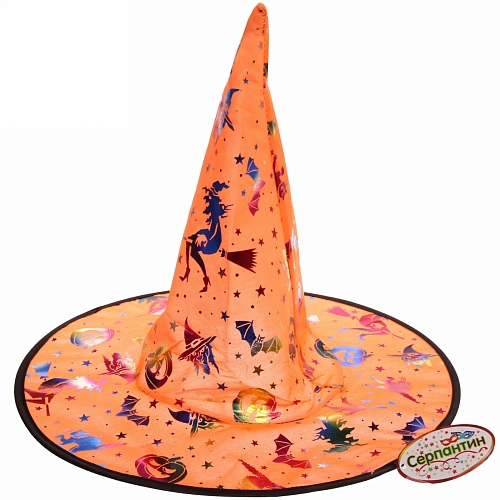 Шляпа карнавальная Таинственная колдунья, микс_6