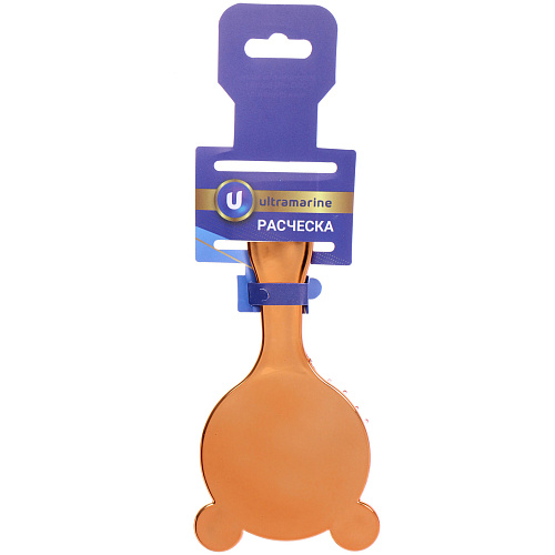 Расческа массажная детская зеркальная ЛАВАНДА, мишки, микс 4 цвета, 716см (блистер Ultramarine)_14