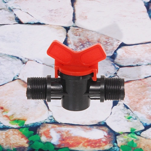 Муфта соединительная с наружней резьбой и краном 12 ДоброСад_17