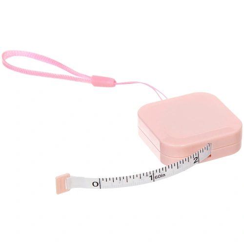 Сантиметровая лента - рулетка Favorite Hous, цвет розовый, с кулиской, 150см_5