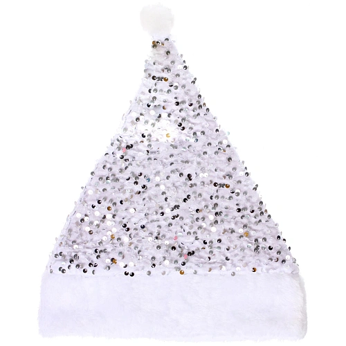 Колпак новогодний Сияние, Серебро_3