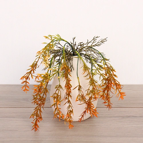 Искусственные цветы Волшебство трав 38см Аспарагус желтый_5