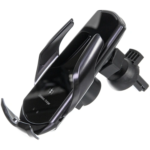 Держатель автомобильный для смартфонов с беспроводной зарядкой Q3, черный  (ак-р 300 mAh)_9