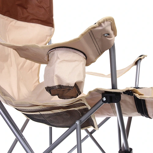 Кресло складное 2 в 1 до 100 кг DC-8077, 835511085 см, цвет бежевый, Турист Мастер_16