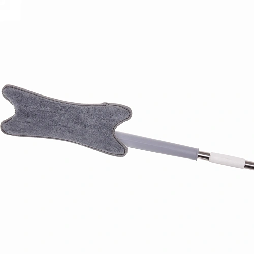 Швабра отжимная Селфи с двумя насадками из микрофибры_6