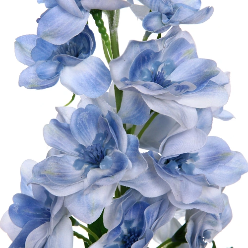 Цветок искусственный Natur 70см Дельфиниум голубой_3