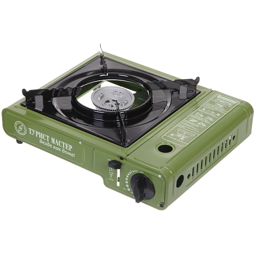 Плита газовая портативная (цанга) в чемодане, Турист Мастер_18