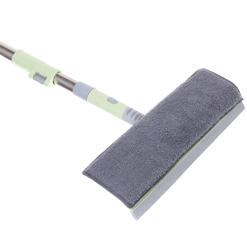 Окномойка для мытья стекол телескопическая ручка 90-130см насадка 289см в комплекте две насадки_10