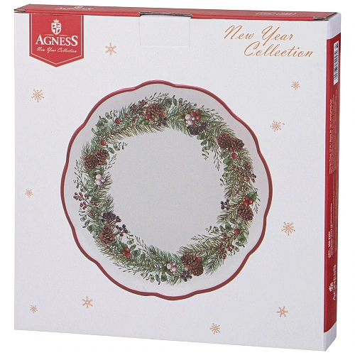 Тарелка обеденная 24,52,5см CELEBRATION _4