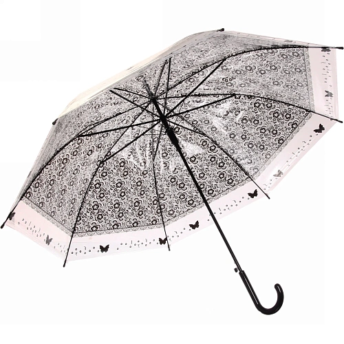 Зонт женский полуавтомат Амулет цвет микс, 8 спиц, d-110см, длина в слож виде 72см _17