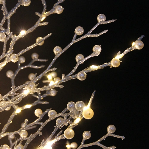 Фигура светодиодная Дерево - Décor 80 см, Серебро, 220V_5