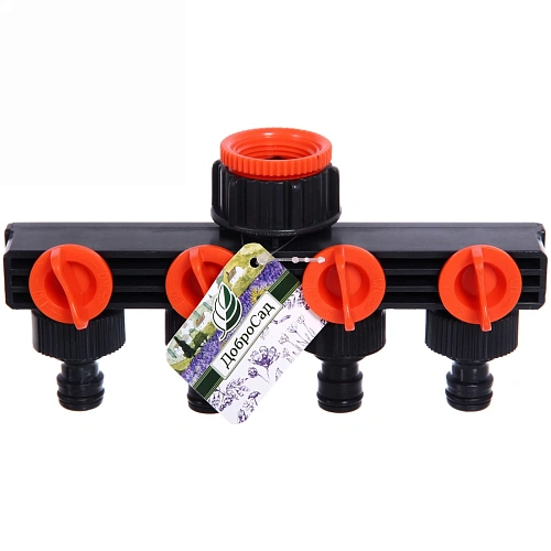 Распределитель на 4 канала 34, 4 штуцера ДоброСад_11