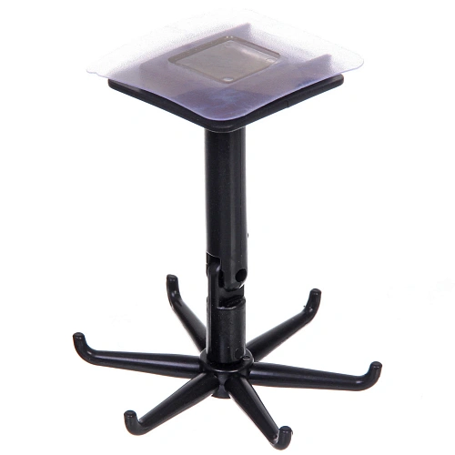 Крючок настенный многофункциональный на липкой основе ИДЕЯДОМА, цвет чёрный, поворот на 360, нагрузка 2кг117см (пакет)_4