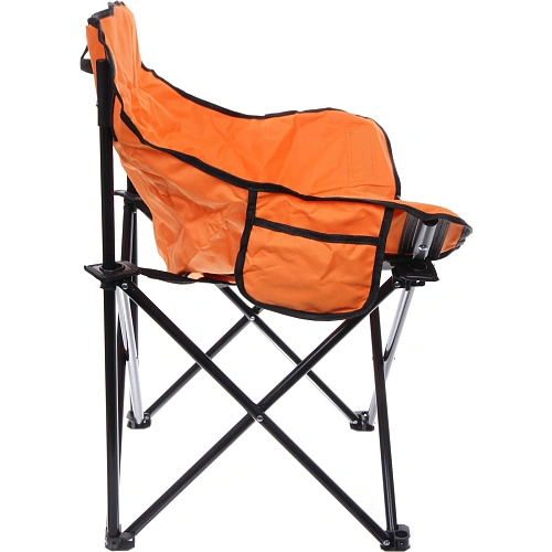 Кресло складное до 100 кг TJ-2000, 604670 см, цвет оранжевый_4