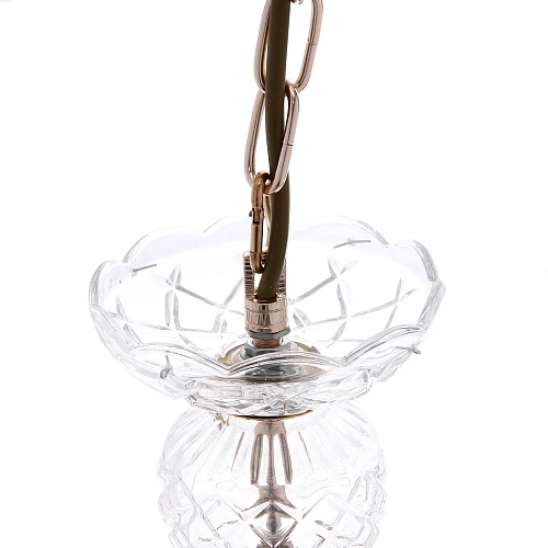 Люстра подвесная в стиле барокко Bottega 540Вт 25-S9014 со стеклянными основаниями_16