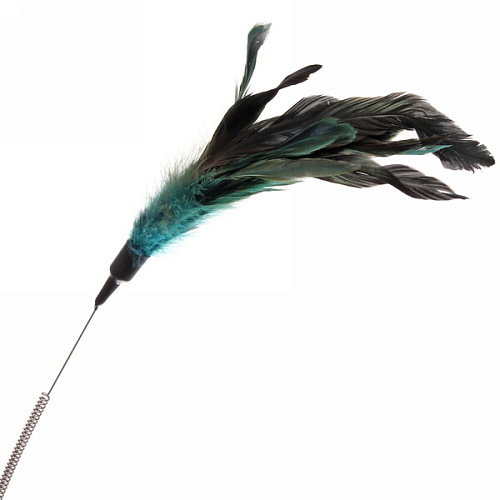 Игрушка-дразнилка для кошки на палочке Пушок 60см_9