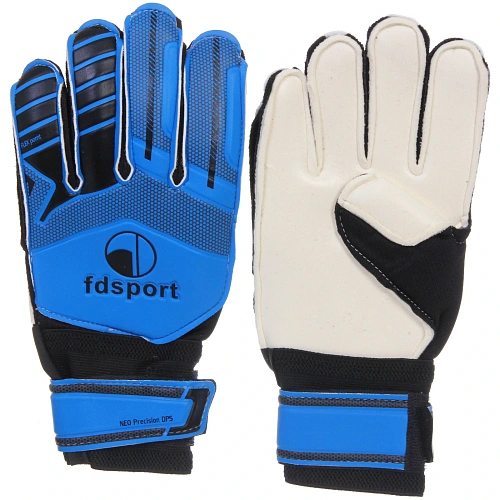 Перчатки вратарские FD-879, размер 7, черный-синий_7