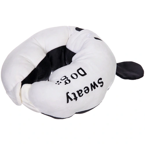 Подушка дорожная TRIP - Cutie, собака, цвет белый_4