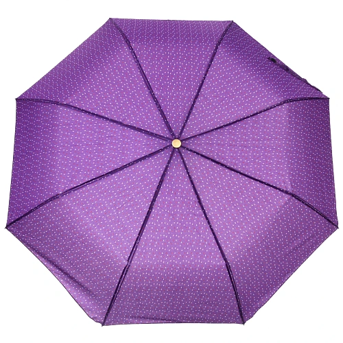 Зонт женский полуавтомат Флора, цвет микс, 8 спиц, d-100см, длина в слож виде 30см_23