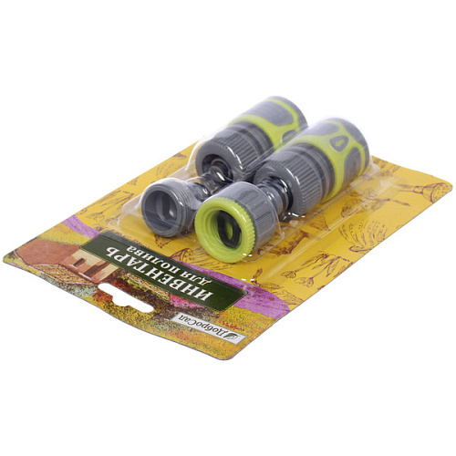 Набор 2 коннектора 2 адаптера на 12 Green Proff  ДоброСад_7