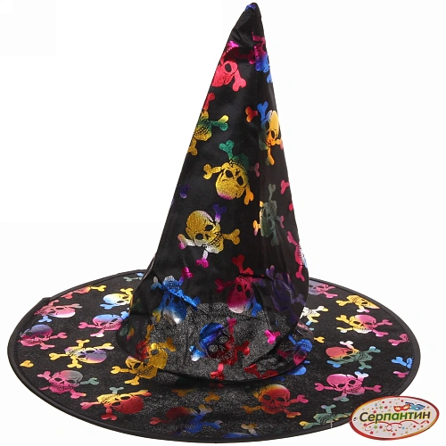 Шляпа карнавальная Таинственная колдунья, микс_8