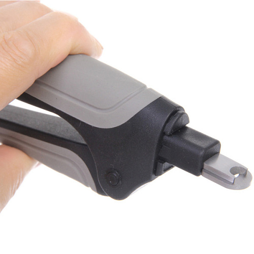 Когтерез - гильотина для животных ПРЕМИУМ - МОЙ БРО, прорезиненная ручка, цвет серыйчерный, 915см _8