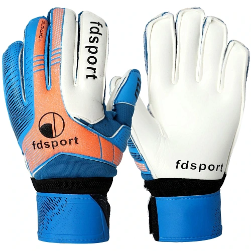 Перчатки вратарские FD-866, размер 7, синий-белый_3