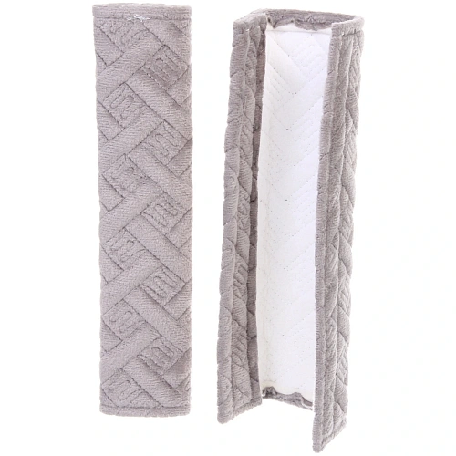 Накладка на ремень безопасности HJ-M003, 2 шт, серый_3