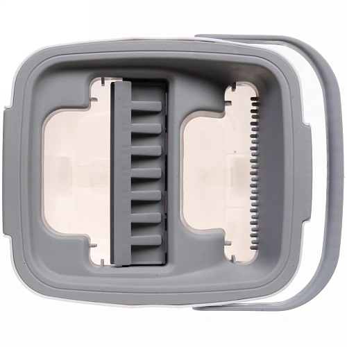 Набор для уборки Селфи Клио (ведро с отжимом, швабра, две насадки) в цветной коробке 264_24