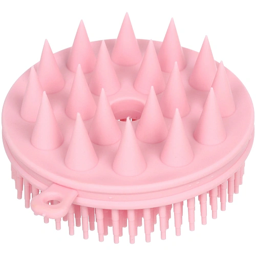 Щетка для вычесывания шерсти двухстороняя Счастливый хвост!, цвет розовый, 84см (коробка)_3