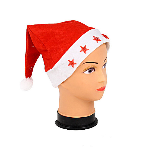 Серпантин Колпак Деда Мороза светодиодный Звезды 2839см 504-10_19