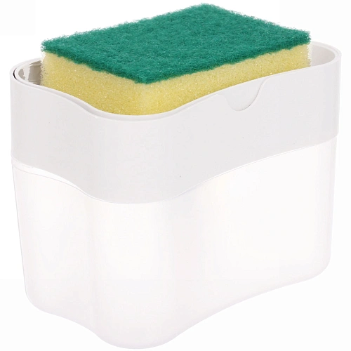Подставка под губку с дозатором Лофт 14х9х10,5_9