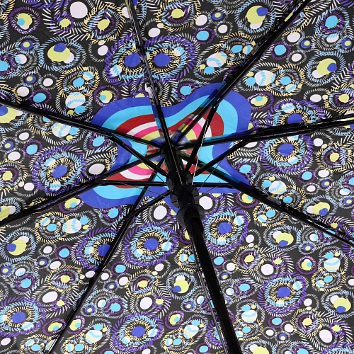 Зонт женский полуавтомат Кланти, микс 6 цветов, 8 спиц, d-100см, длина в слож виде 30см_39