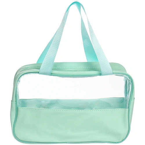 Косметичка универсальная Bon Salon medium, цвет мятный, 81525см✦_4