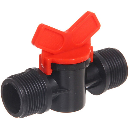 Муфта соединительная с наружней резьбой и краном 34 ДоброСад_15