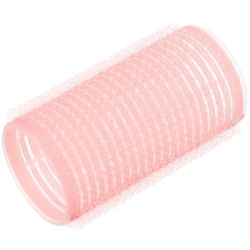 Бигуди липучки, 6шт, однотонные, коралловый, d-3см_3