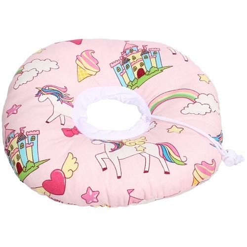 Воротник ветеринарный на кулиске ЛЮБИМЫЙ БРО, для принцессы, р S, окружность шеи 13-22см (лейбл)_3