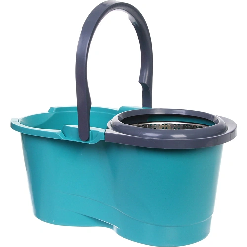 Набор для уборки Селфи Юла (ведро с отжимом, швабра, две насадки) в цветной коробке_13