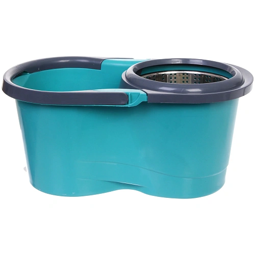 Набор для уборки Селфи Юла (ведро с отжимом, швабра, две насадки) в цветной коробке_16