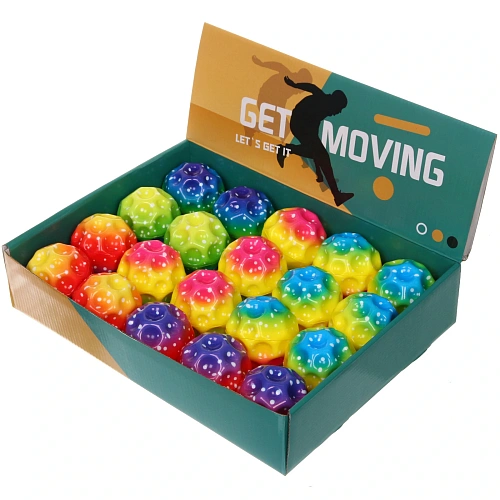 Мяч 7 см Лунный камень (антистресс) попрыгун, микс СТИКЕР НА ШОУ-БОКС_4