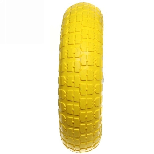 Колесо к тачке 13 4,00-6 (ось 20мм) вспененный полиуретан_6