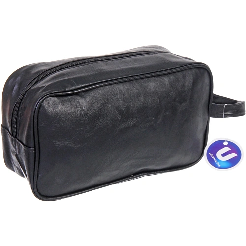 Несессер мужской ФРАТЕЛЛИ, классика, цвет черный, 25159см (лейбл Ultramarin)_4