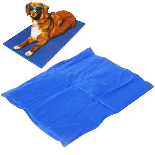 Матрас охлаждающий для собак и кошек "Место Бро", цвет синий, размер M, 40*50см