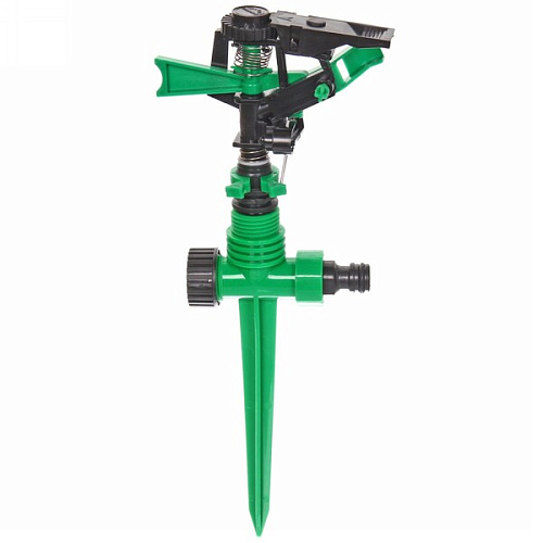 Разбрызгиватель импульсный на колышке, круговой,секторный, бс 30см_10