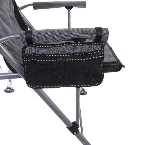 Кресло складное с подлокотниками до 100 кг SJ-0054, 585892 см, цвет серый, ТуристМастер_7