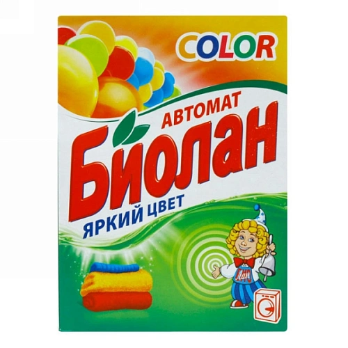 Порошок стиральный БИОЛАН Color автомат 350гр