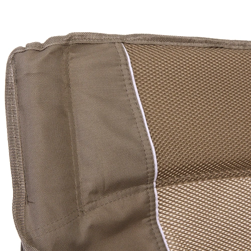 Кресло складное с подлокотниками до 100 кг SJ-0053, 526292 см, цвет кофейный, ТуристМастер_13